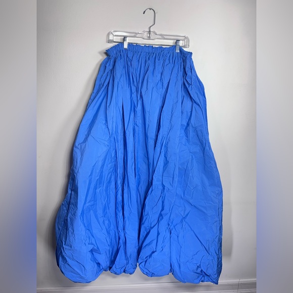 Anthropologie Vibrant Blue Maxi Skirt - Picture 6 of 6